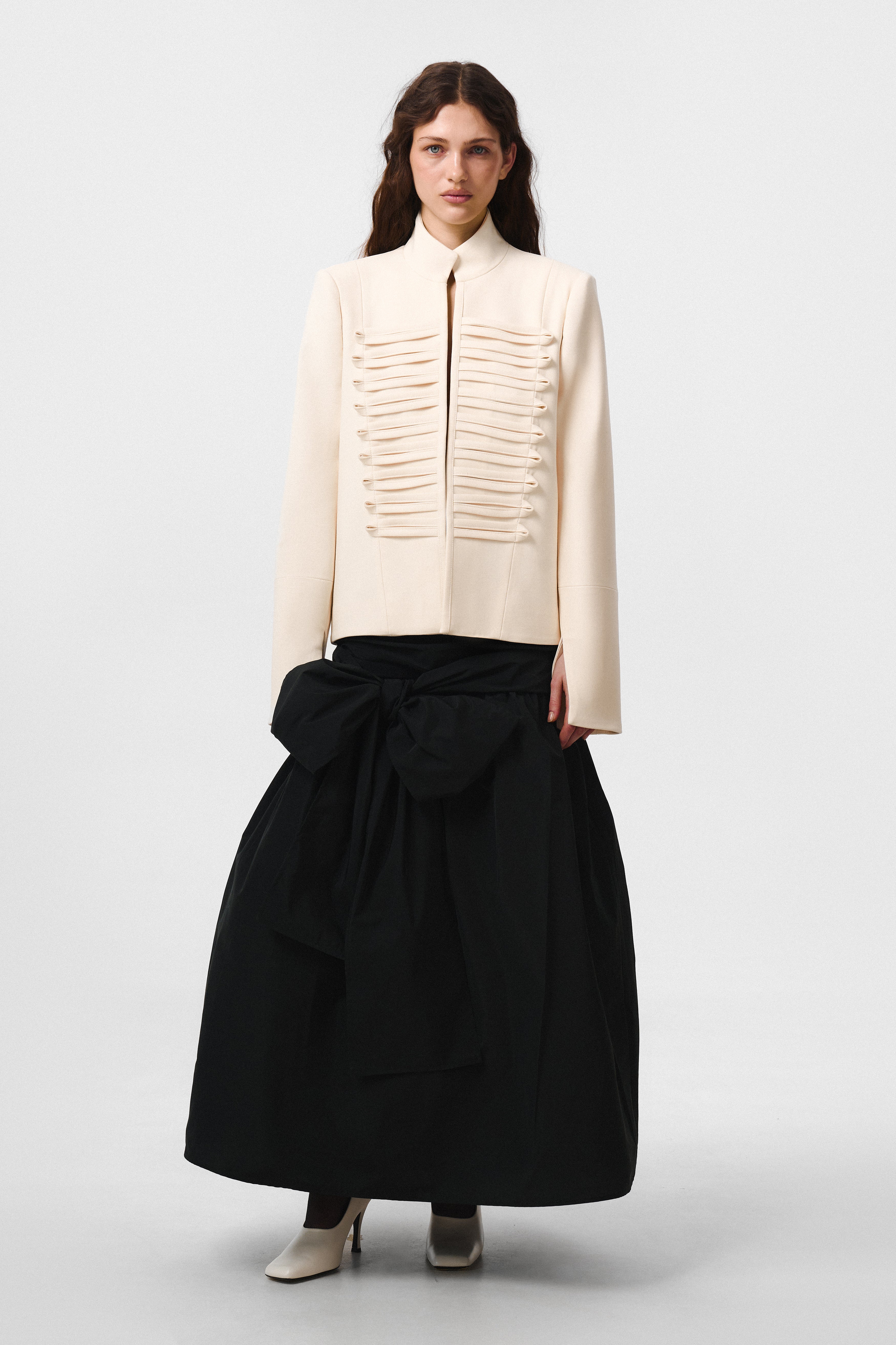 NAPOLEON STYLE JACKET | MILK – LOW POSH UA