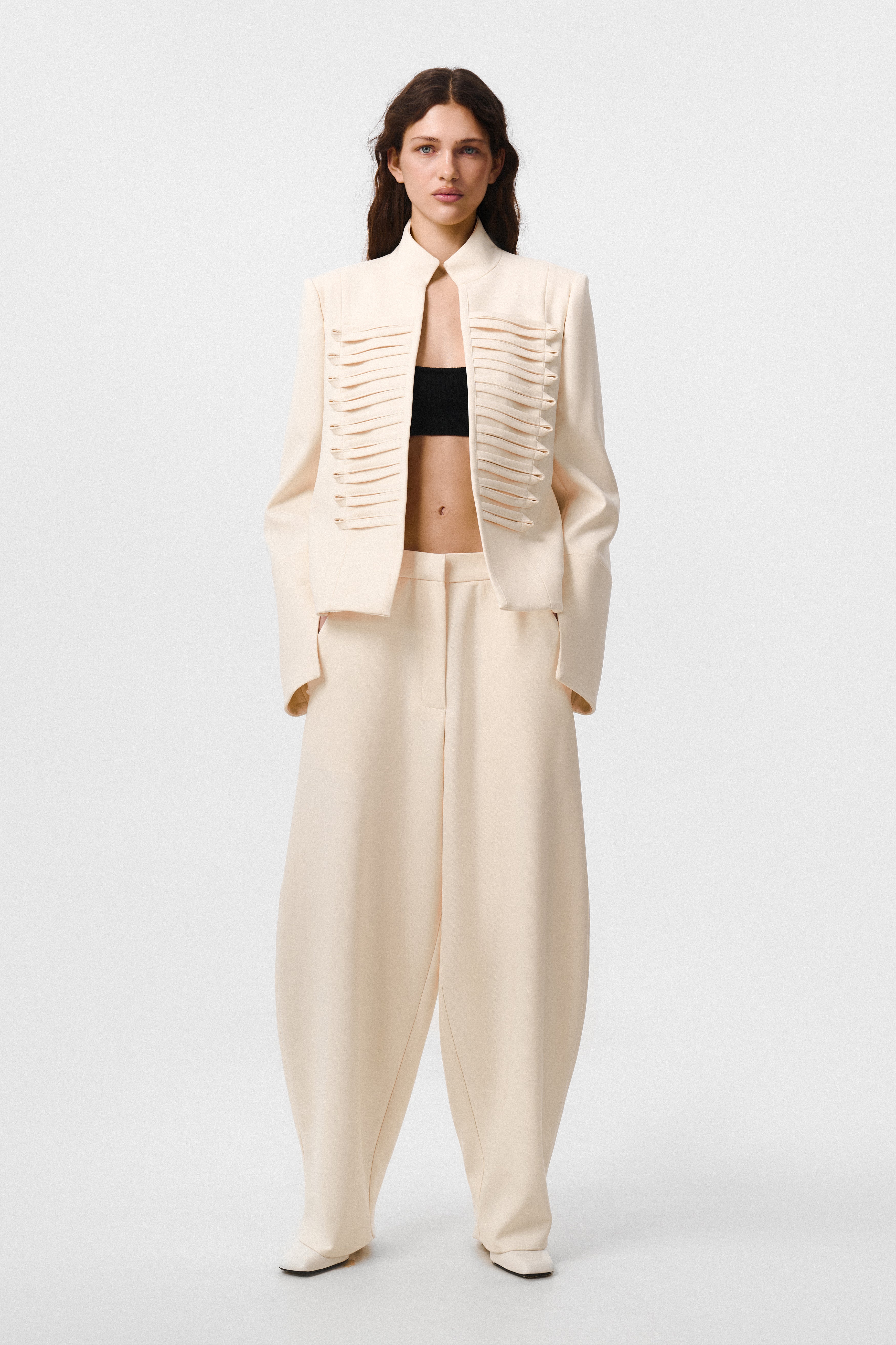 NAPOLEON STYLE JACKET | MILK – LOW POSH UA