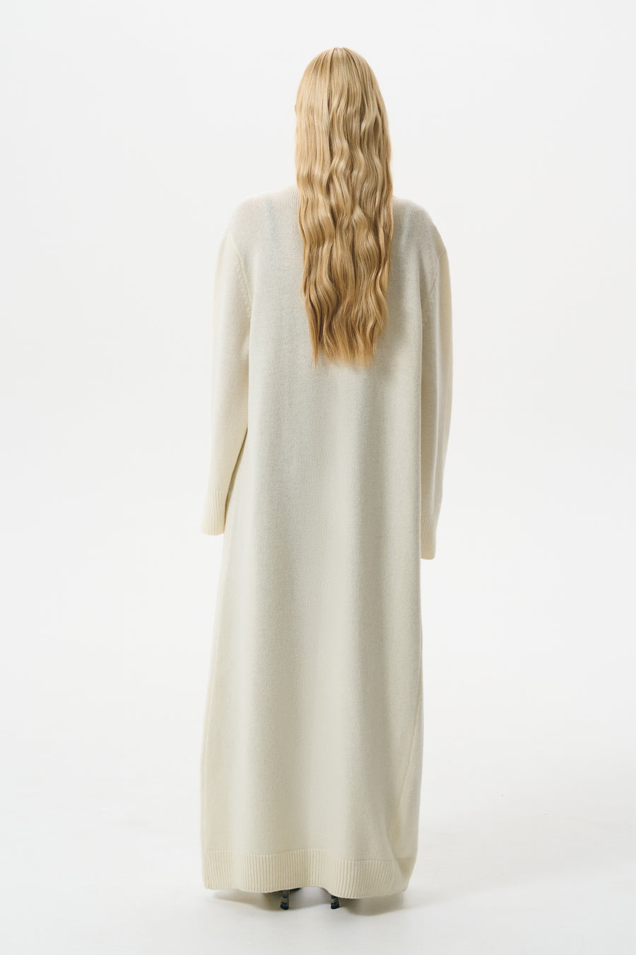 SIGNATURE CARDIGAN LONG | MILK