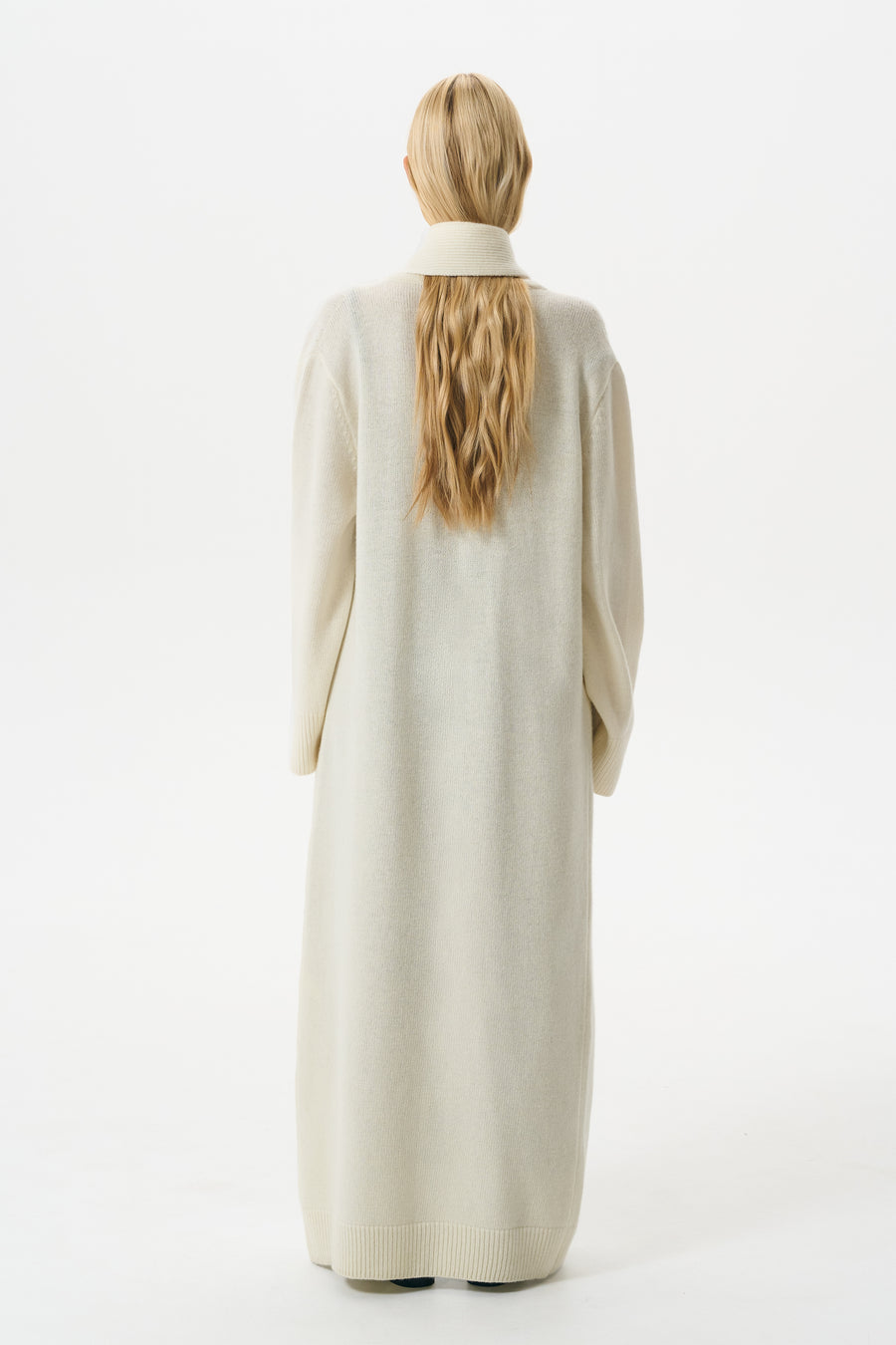 SIGNATURE CARDIGAN LONG | MILK