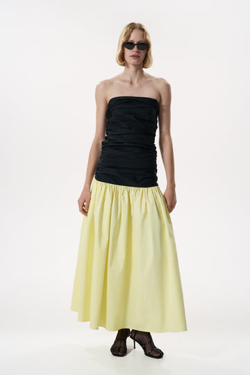 DRAPE LIMONCHELLO DRESS