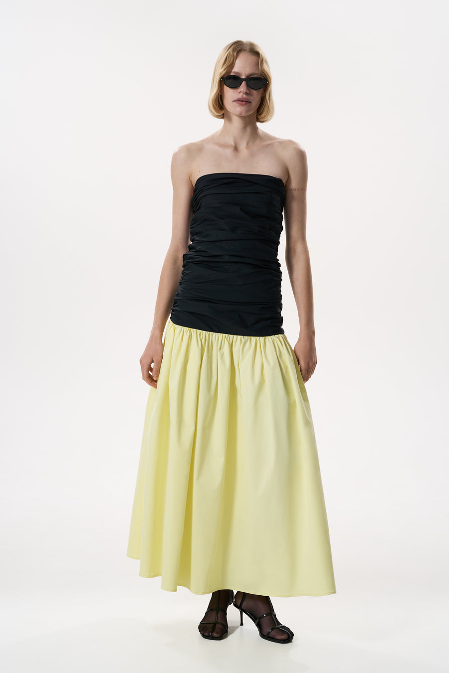 DRAPE LIMONCHELLO DRESS