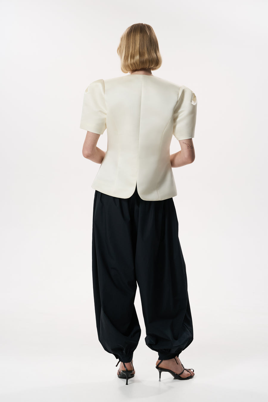 MANDARIN JACKET | VANILLA