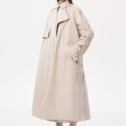 DECONSTRUCTIVE TRENCH COAT | DUST PINK