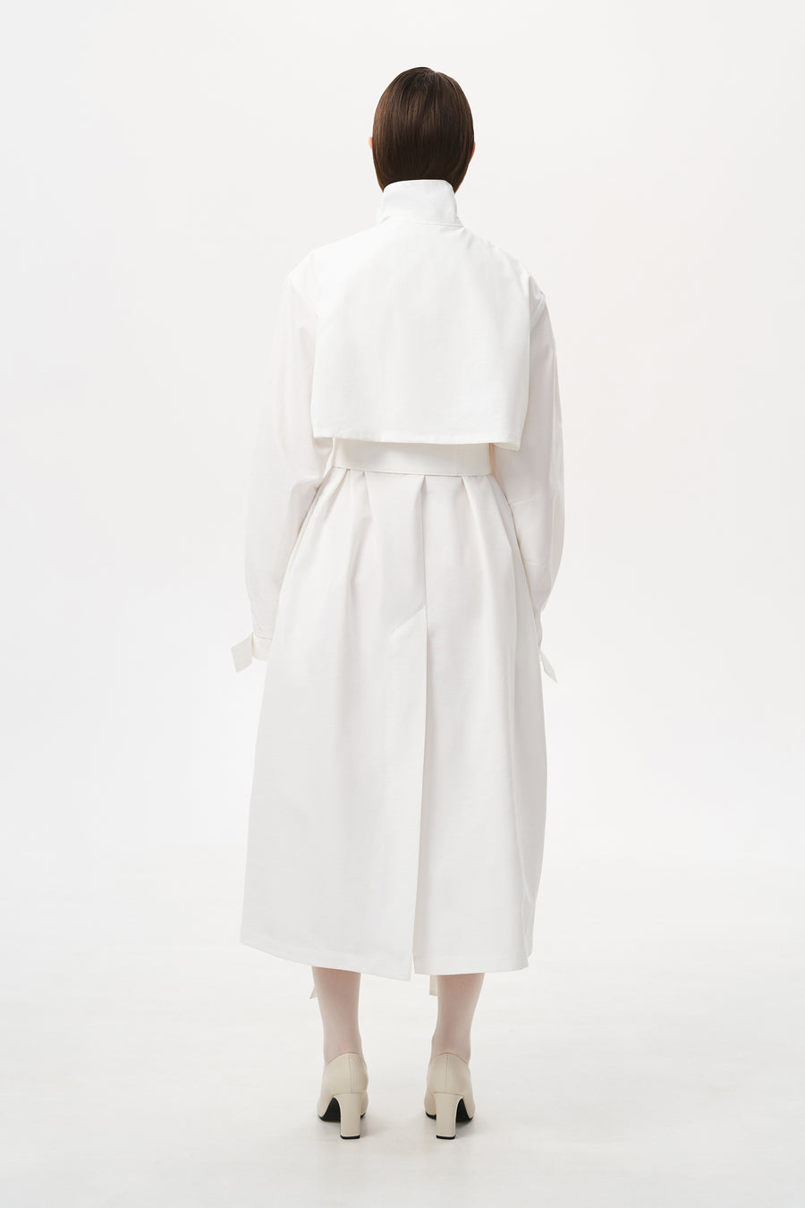 PAPER AIRPLANE COAT | WHITE