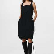 TECHNICAL VOLUME DRESS | BLACK